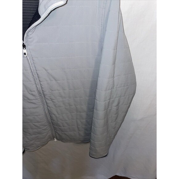 Footjoy Women’s Golf Full Zip Jacket Size Medium Gray Comfort Insulated Active - Picture 7 of 12
